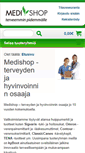 Mobile Screenshot of medishop.fi